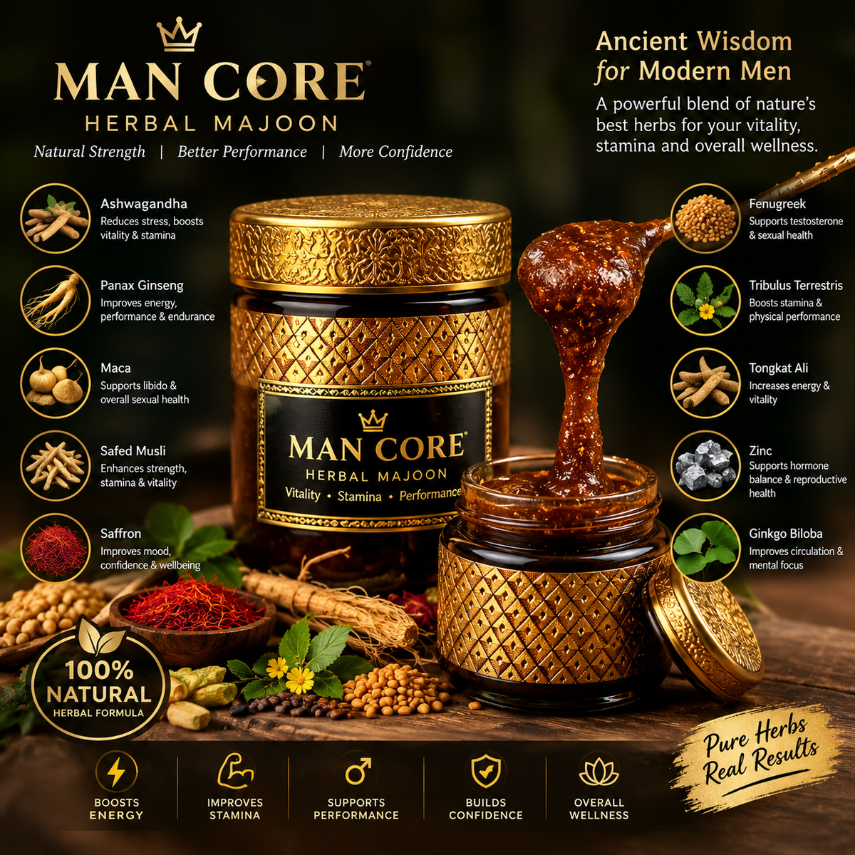 Herbal Majoon – Traditional Herbal Blend | Premium Unani Formula