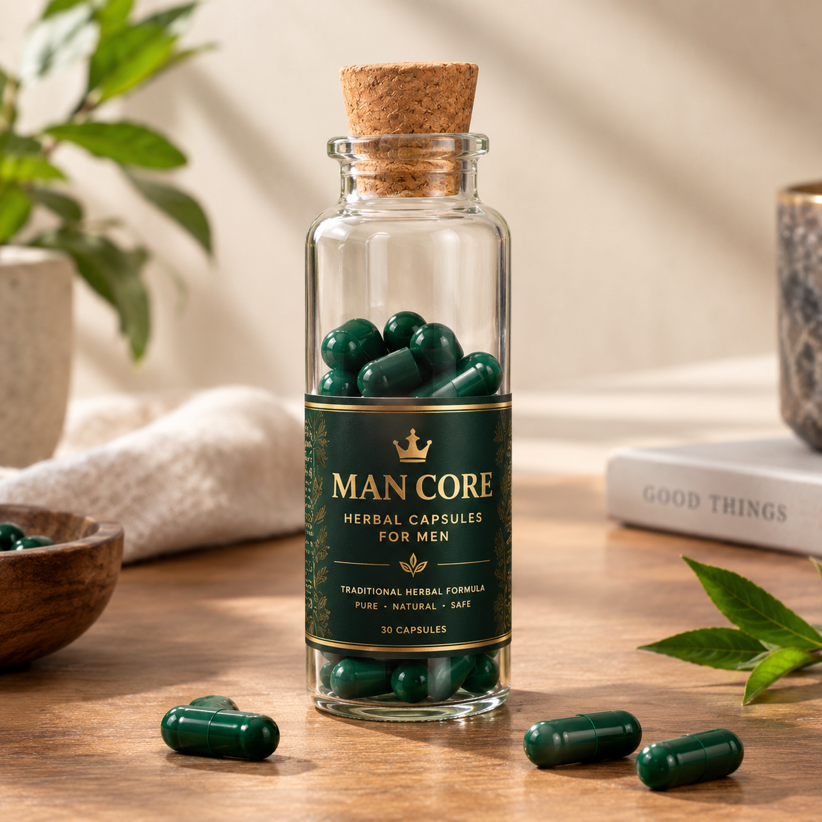 Herbal Timing Capsules for Men | Premium Herbal Supplement